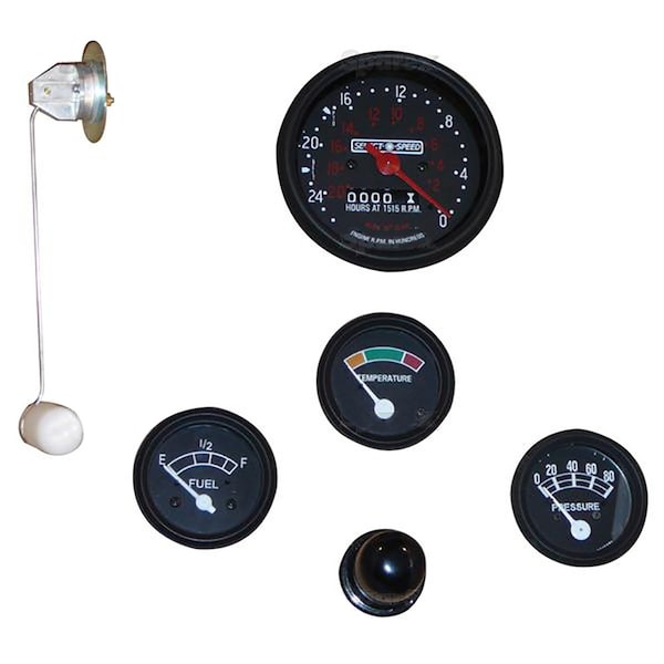 Aftermarket Select O Speed 6V Instrument and Gauge Kit Fits Ford New Holland NH 801 901 S67654 - main